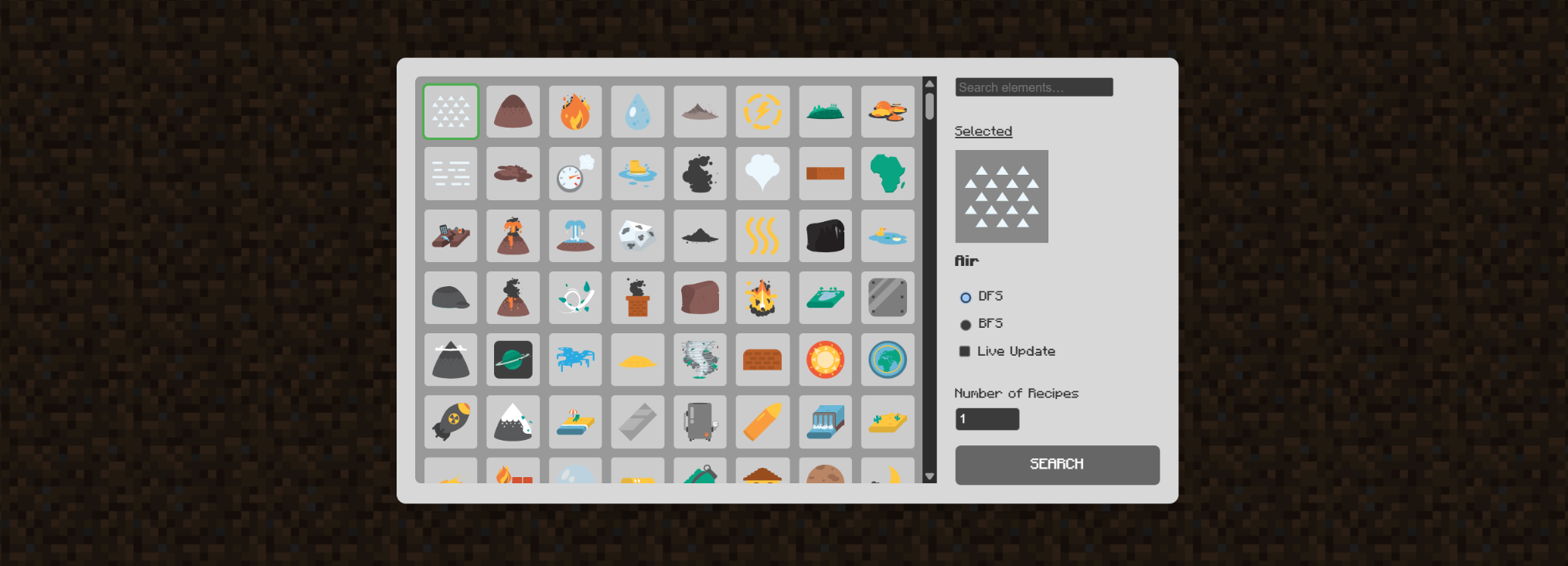 Little Alchemy 2 Solver